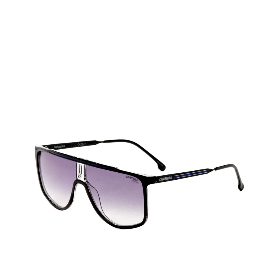 Carrera 男式 61 毫米黑色蓝色太阳镜 CARRERA1056-S-D51-61