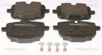 Triscan Bremsbelagsatz, Scheibenbremse 8110 11043 FüR BMW