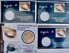 Agnes b. 4x Lidschatten-Proben Praliné-Metal...
