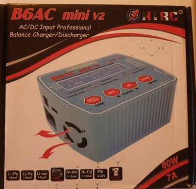 HTRC B6AC Mini V2 Ladegerät für Modellbau-Akkus