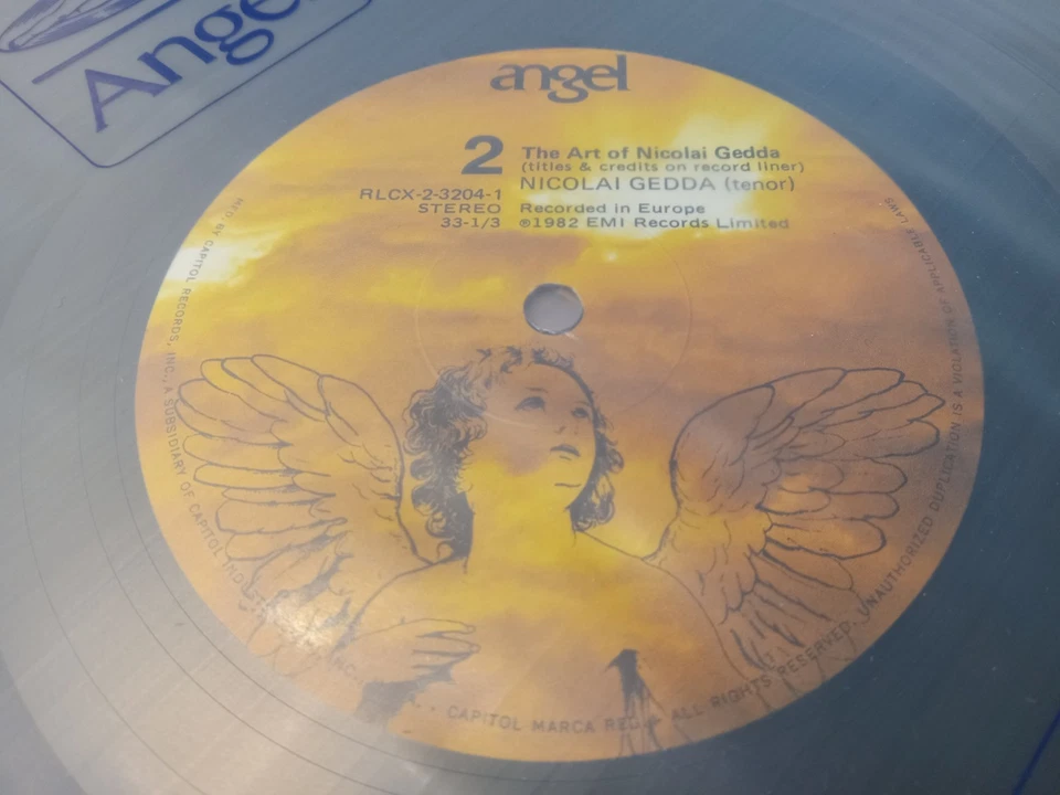 The Art of Nicolai Gedda, 3x LP Box Set w/ Book, EMI Angel Stereo/Mono RLCX-3204 - Image 3 of 4