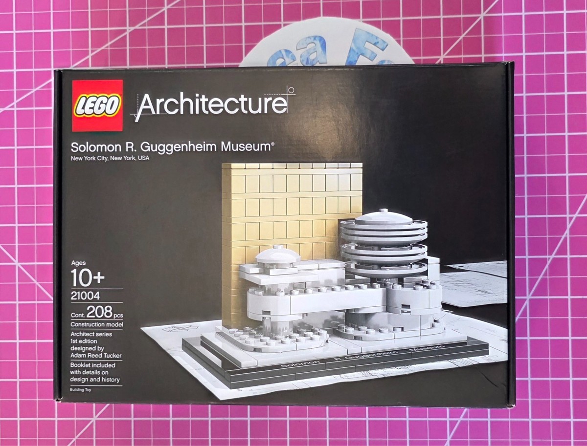 Guggenheim Museum Lego Set Lego Architecture Guggenheim