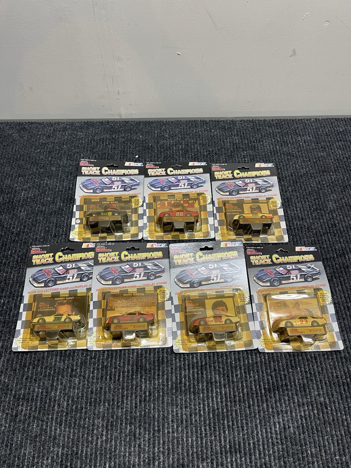 NASCAR Racing Champions Short Track Champions Diecast Cars Lot of 7