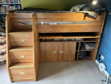 Gautier Cabin Bed With Desk And Storage