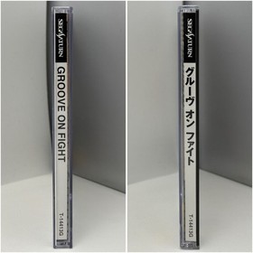 Rare Performance Good Sega Saturn Groove On Fight Great Blood Temple Clan 3 Exte