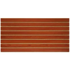2 Ft. X 4 Ft. Cherry Slatwall Easy Panel (2-Piece per Box)