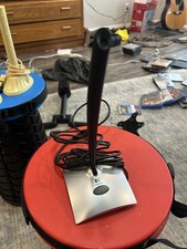 Logitech USB Wired Desktop Microphone Black/Silver Works Great Clean