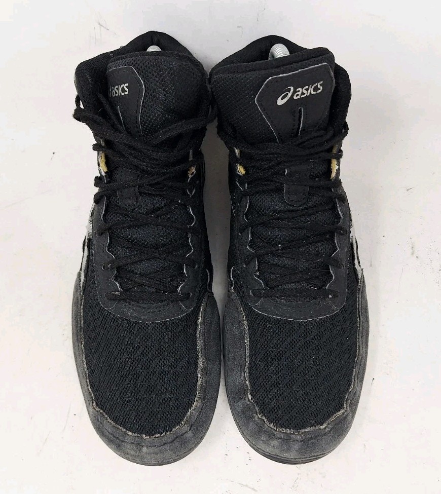 Asics Mens Matflex 6 Wrestling Shoes Black White Size 7 thumbnail 5