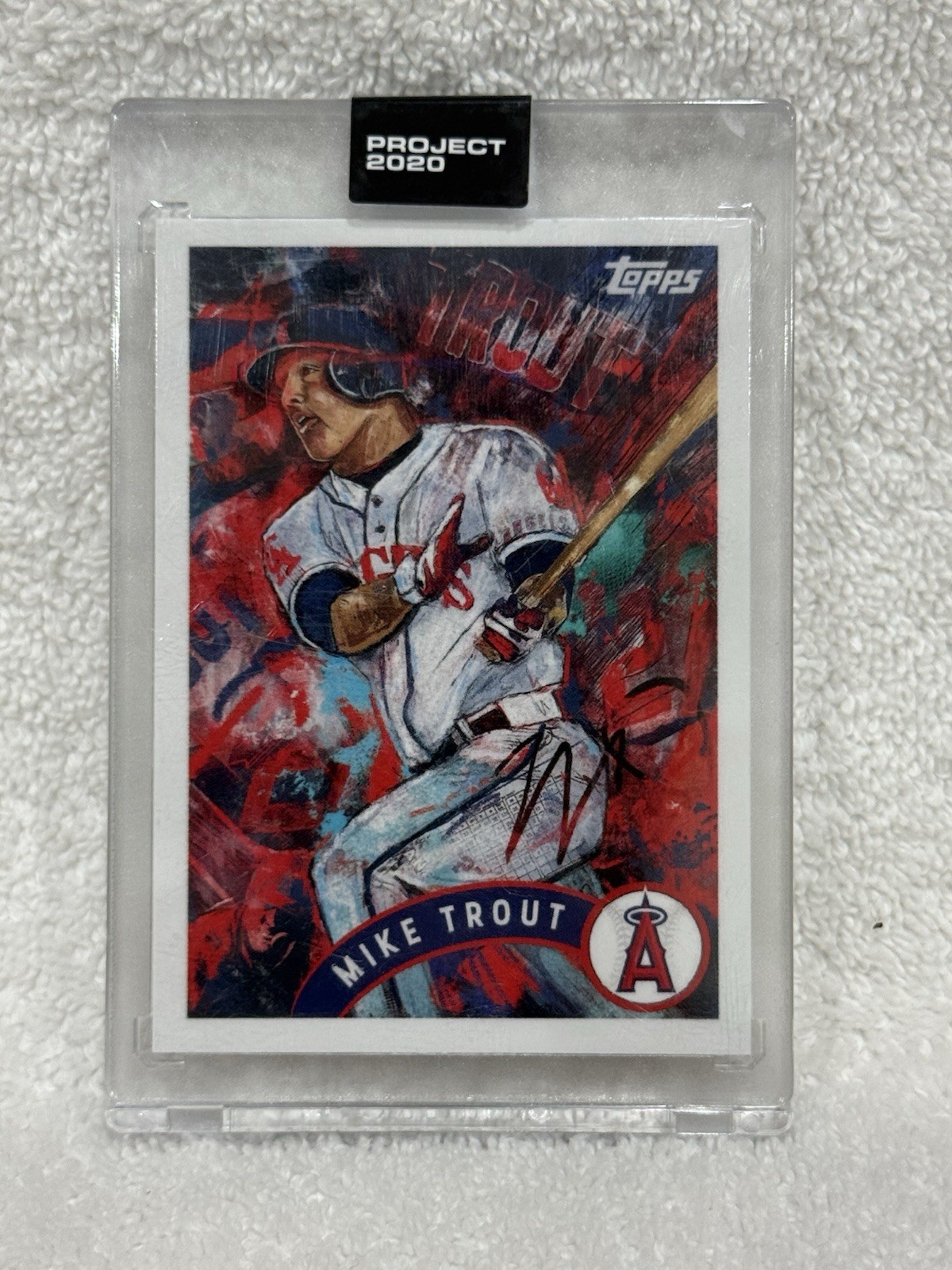 2020 Topps Project 2020 - 2011 Topps Update Mike Trout #35 Andrew Thiele