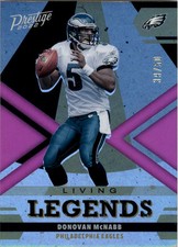 2022 Prestige Living Legends Xtra Points Pink #9 Donovan McNabb 39/50 - NM-MT