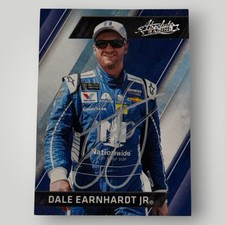 Dale Earnhardt Jr PANINI ABSOLUTE RACING 2017 autographed NASCAR HOFer card