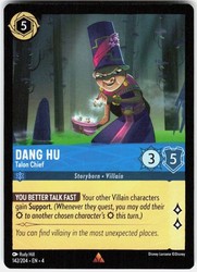 Dang Hu - Talon Chief 142/204 Ursula's Return Rare