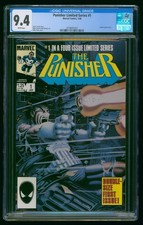 PUNISHER LIMITED SERIES #1 (1986) CGC 9.4 MARVEL COMICS WHITE PAGES