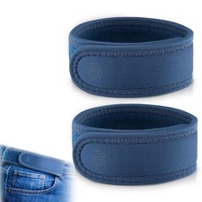 Elastic No Buckle Invisible Belt for Men  Women - Adjustable Tactical Soft Belt