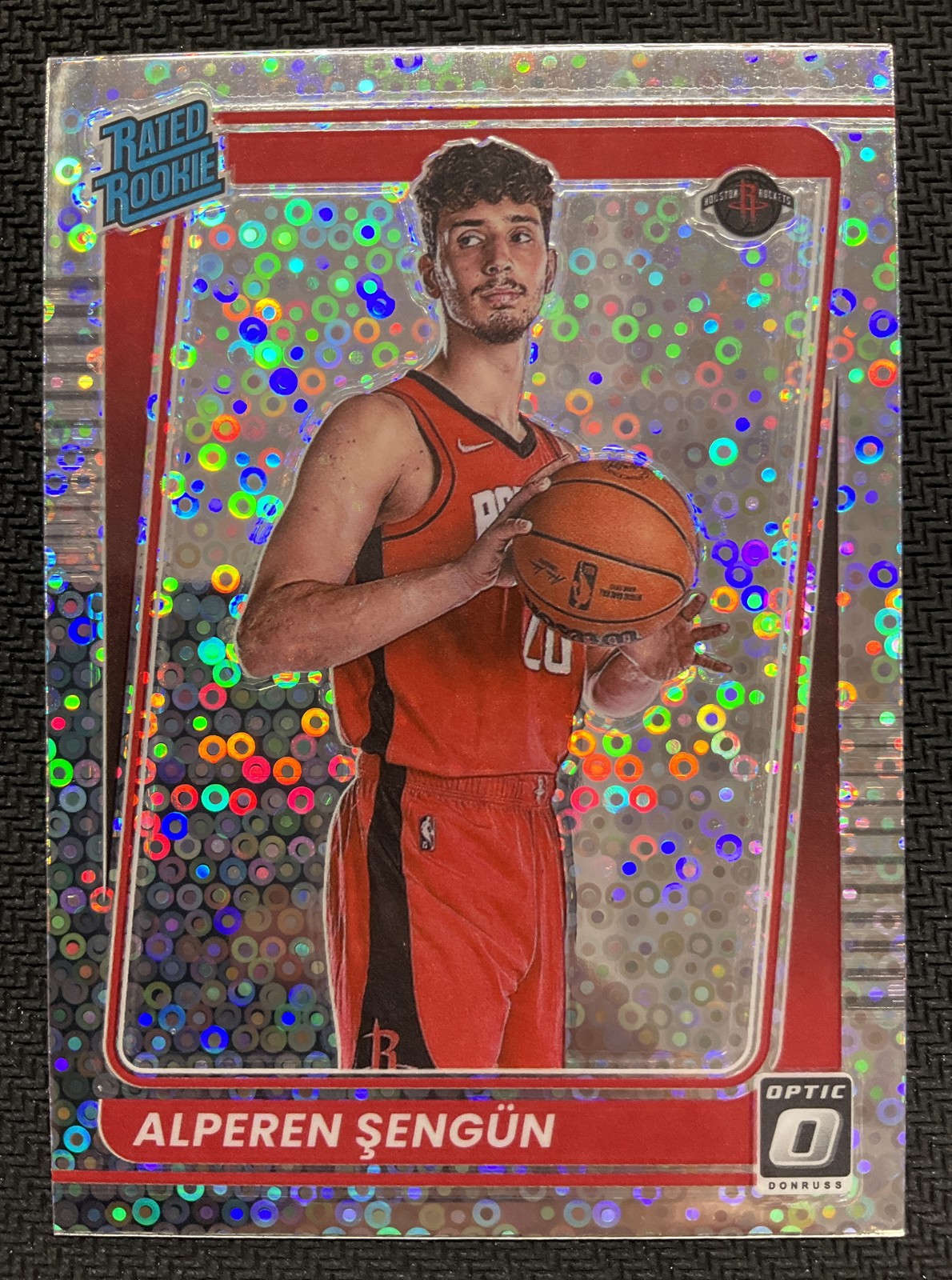 2021-22 Donruss Optic #169 Alperen Sengun Rookie Fast Break Holo Houston Rockets