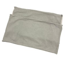 Pottery Barn 100 Cotton Grey Pillowcase Set Size 36x20