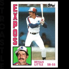 1984 Topps - Bryan Little #188 (RC) Montreal Expos ⚾ Baseball Card