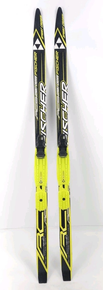 Fischer RCS Sprint Crown 110cm Jr Skis w/ Fischer XC Junior NNN