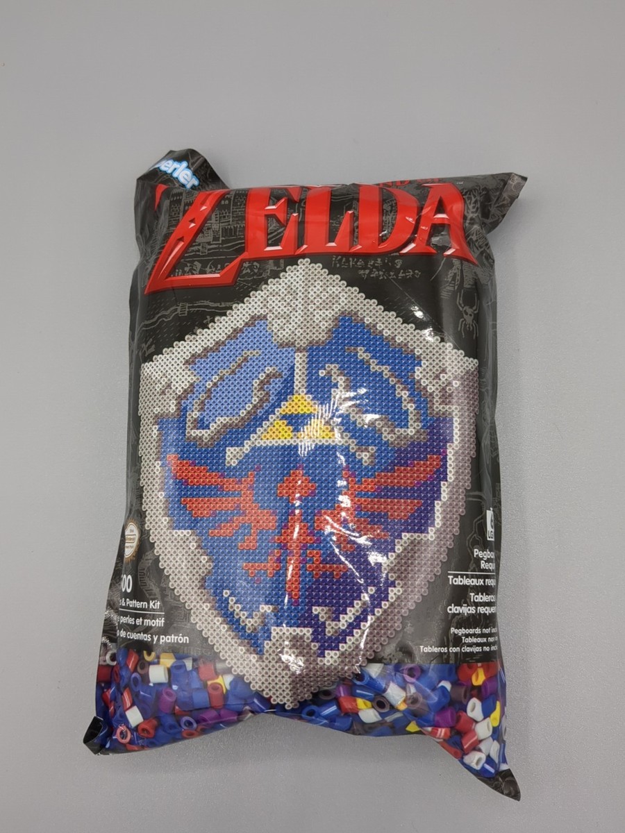 Perler Beads Master Sword And Shield Perler The Legend Of Zelda