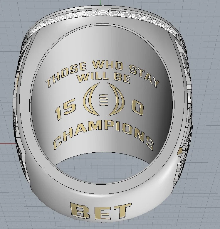 2024 Michigan Wolverines Ring NCAA Ring
