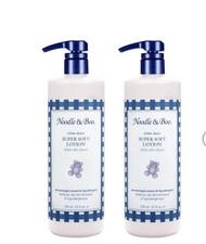 Noodle Boo Super Soft Lotion 25 fl oz 2-Pack Hypoallergenic
