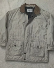 Towne By London Fog Men's Heavy Winter Coat Size XL Tan