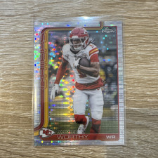 Topps Chrome Xavier Worthy Pulsar Refractor