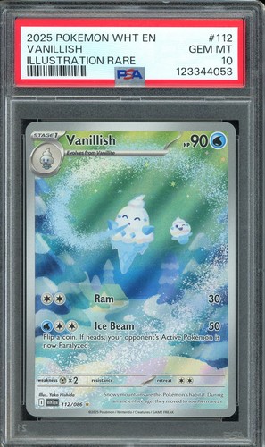 Vanillish graded PSA 10 for sale on eBay
