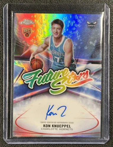 KON KNUEPPEL 2025-26 TOPPS CHROME #FS-KK ROOKIE FUTURE STARS REFRACTOR AUTO RC