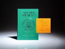 Jimmy Carter, Rosalynn Carter / Why Not The Best? Signed 1st Edition 1977