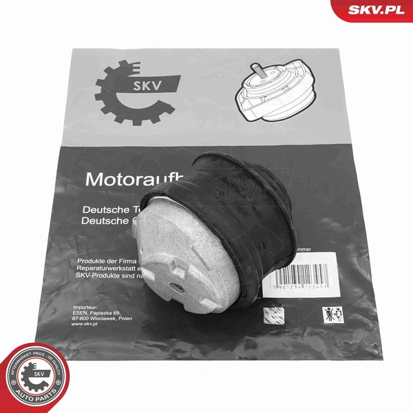 Esen SKV Motorlager 75SKV168 M8X1.25 Gummi/Metall FüR Mercedes SL R230 Klasse-image