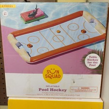 Sun Squad Hydro Hockey Inflatable Pool Game Sets Floating Table Water Toys