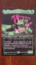 Kona, Rescue Beastie [Showcase] DSK EX/LP #358 MTG Magic the Gathering Creature