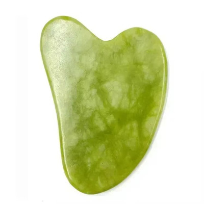 Natürliche Jade Roller Gesicht Gua Sha Naturstein Körper Nacken Massagegerät Akupunkt Auge C