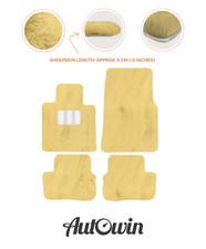 Lammfell Fußmatten für Rolls-Royce Cullinan (2018–2025) | Natur - Relugan