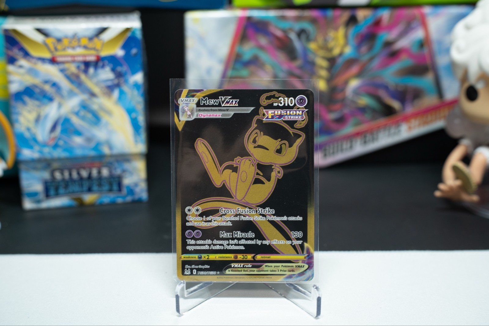 Mew VMAX (Secret) TG30/TG30 Swsh11: Lost Origin Trainer Gallery Holo