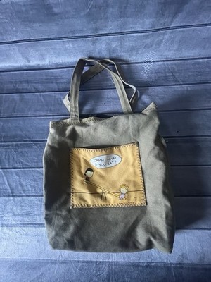 Angry Little Girls Tote Bag Damn! What D you Eat?  Used