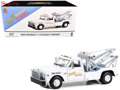 Greenlight 13683 1:18 Fall Guy 1969 Chevrolet C-30 Dually Wrecker Jerry's