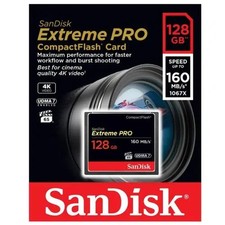 128GB Sandisk Extreme Pro Compact Flash Card SDCFXPS-128G-X46 CF Card
