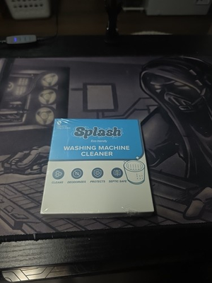 #ad Splash Washing Machine Cleaner Compatible with All Washing Machines $13.99