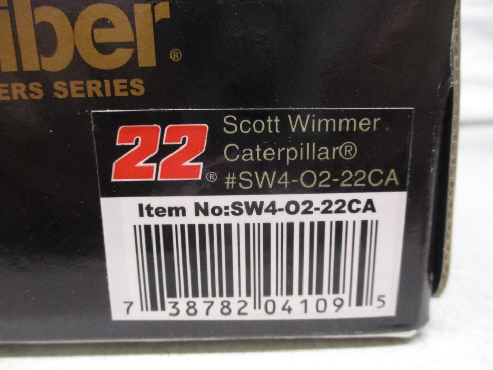 Team Caliber Scott Wimmer Caterpillar 2004 1/24 Foto 3 de 3