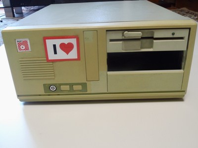 Retro Intel 80386 386SX 33mhz Computer Ms-dos Vintage M396F V396F v2.6