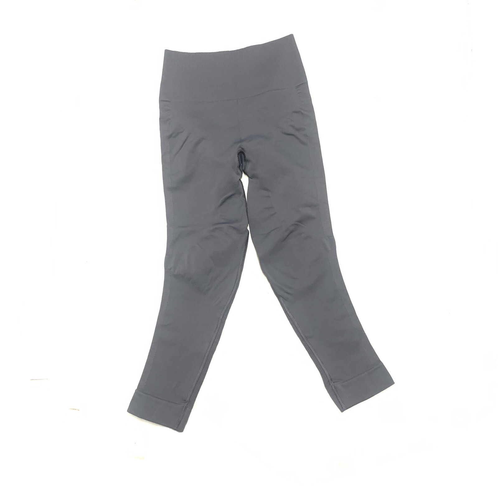Lululemon Zone In Crop Seamless Leggings Gray 4 Gem