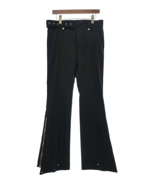 YUKI HASHIMOTO Slacks Black(Stripe Pattern) (Approx. L