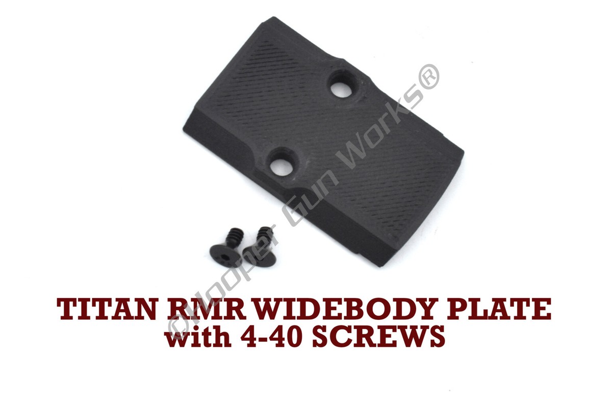 HGW Composite Widebody Cover Plate for Titan Glock Slides 20 21 29