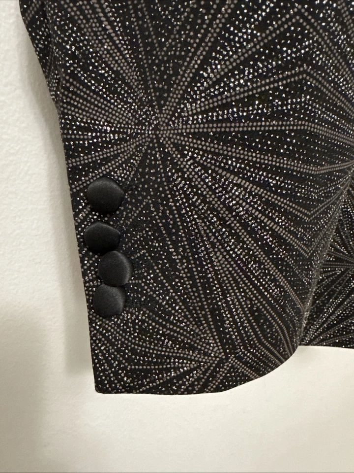 NWT Blu Martini Tuxedo Coat XL #63827 Jacket Prom, Wedding, New Years Suit Men’s - Image 4 of 4