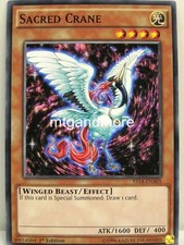 Yu-Gi-Oh - 1x Sacred Crane - YS14 - Super Starter Space-Time Showdown
