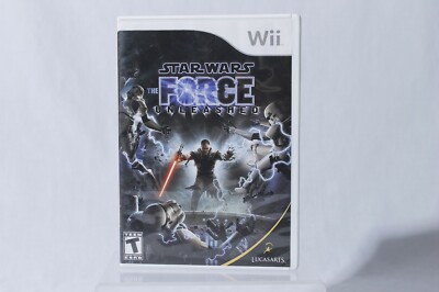 Nintendo Wii - Star Wars: The Force Unleashed (1) With Manual & Case
