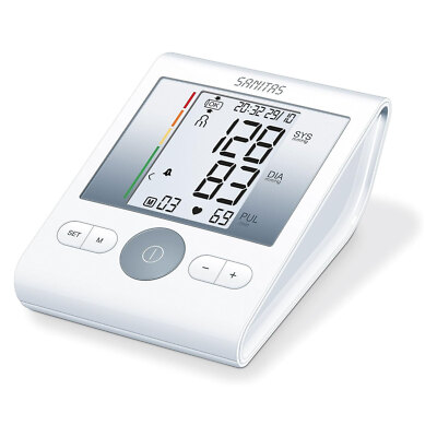 Sanitas Oberarm-Blutdruckmessgerät SBM 22 Pulsmessung Monitor 4 Benutzerspeicher