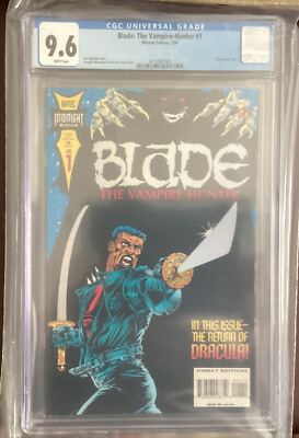 BLADE: THE VAMPIRE HUNTER #1 CGC 9.6 HOLOCHROME !1994 RETURN OF DRACULA New Slab